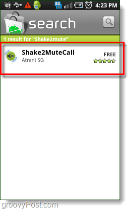 بحث سوق الروبوت shake2mutecall