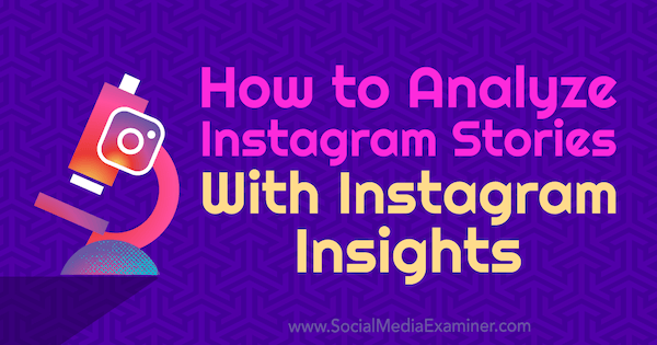 كيفية تحليل قصص Instagram باستخدام رؤى Instagram بواسطة Olga Rabo على أداة فحص وسائل التواصل الاجتماعي.