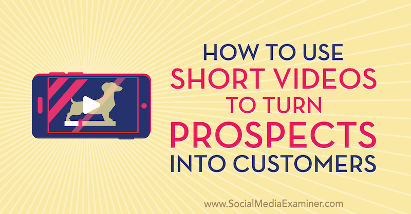 كيفية استخدام مقاطع الفيديو القصيرة لتحويل العملاء المحتملين إلى عملاء بواسطة Marcus Ho على أداة فحص وسائل التواصل الاجتماعي.