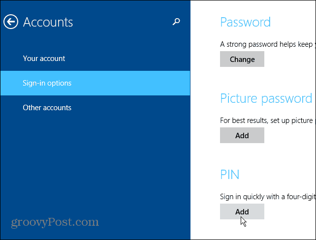 خيارات تسجيل الدخول إلى Windows