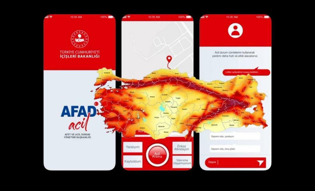 هل خطر الزلزال الذي قد يصيب المنزل موضع تساؤل من تطبيق AFAD؟ تطبيق خريطة الزلازل من AFAD