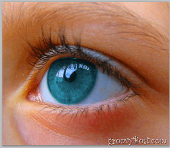 Adobe Photoshop Basics - يتغير لون العين البشرية باستخدام تشبع الصبغة