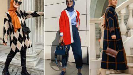 موديلات كارديجان في 2020-2021 حجاب! كيف يتم الجمع بين الأزرار؟