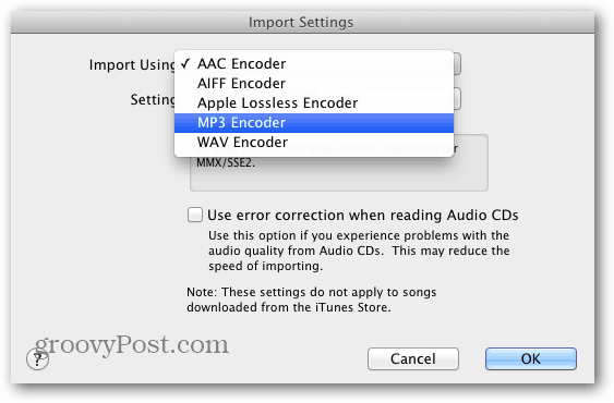 استخدم iTunes لتحويل ملفات الموسيقى الضائعة إلى AAC أو MP3