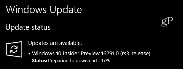تصدر Microsoft إصدارات Windows 10 Preview Build 16291 للكمبيوتر الشخصي