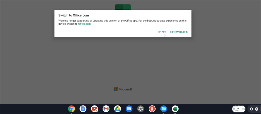 كيفية استخدام Microsoft Office على جهاز Chromebook