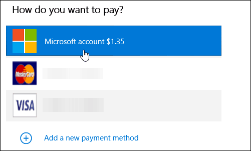طريقة الدفع
