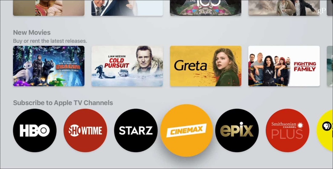 قنوات Apple TV Premium