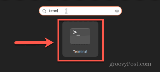 تطبيق ubuntu Terminal