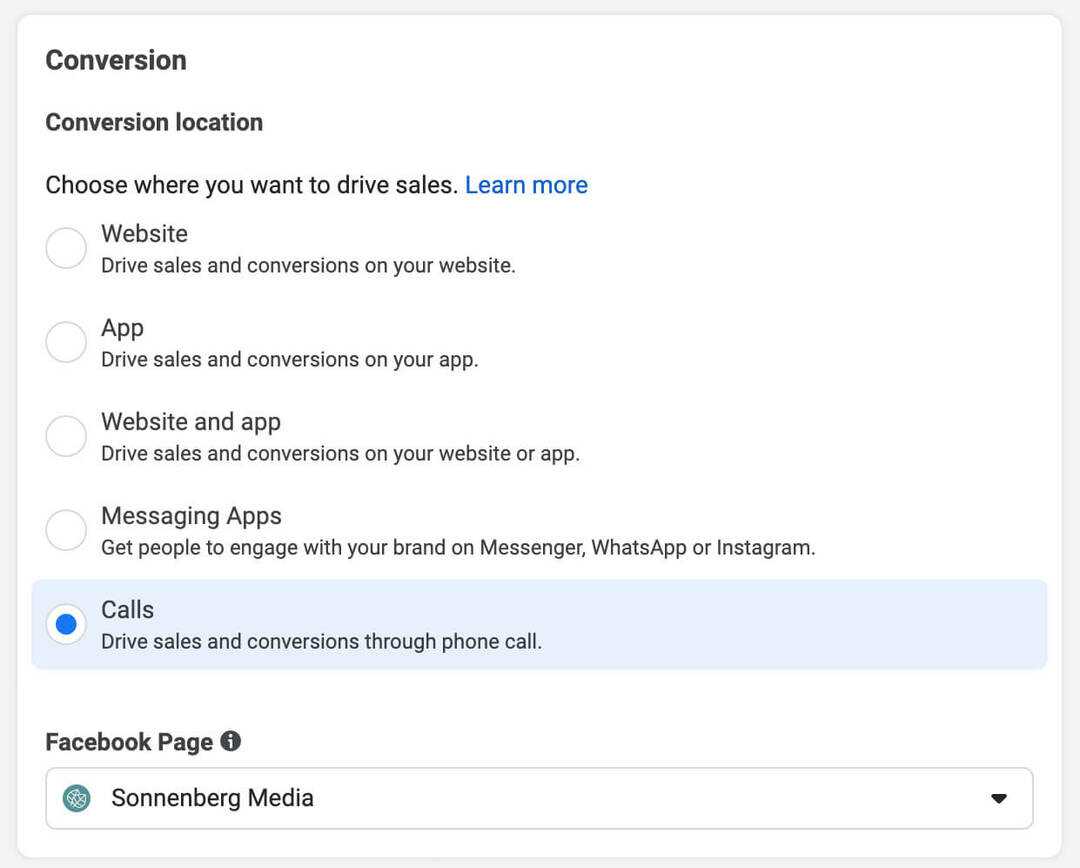 how-to-set-up-meta-call-ads-for-the-facebook-customer-flight-ad-set-level-calls-conversion-location-example-3