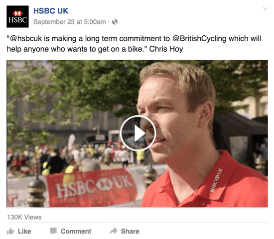 فيديو فيسبوك hsbc