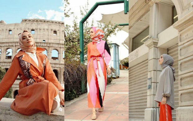 أمشاط برتقالية حجاب