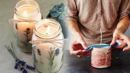 كيف تصنع شمعة معطرة في المنزل؟ نصائح لصنع الشموع واستعادة الشمع