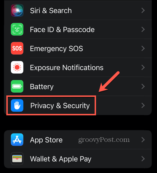 الخصوصية والأمان في iOS