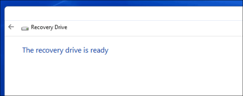 أنهى محرك الاسترداد نظام التشغيل Windows 11