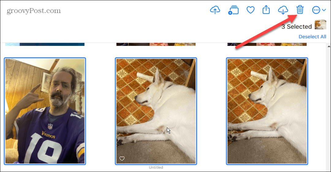 كيفية حذف الصور من iCloud