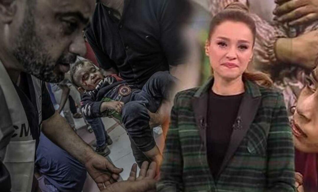 لم تتمالك مذيعة الأخبار كانسين هيلفاجي حبس دموعها أثناء نقلها خبر المجزرة في غزة!