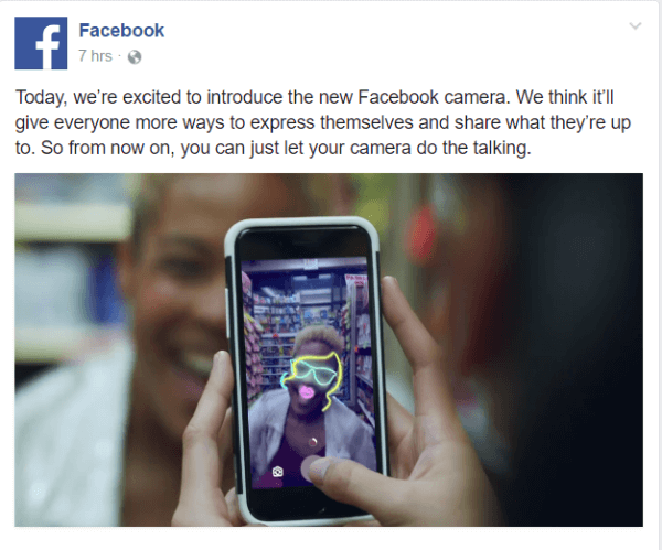 ينشر Facebook قصص Facebook على مستوى العالم.