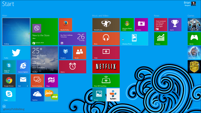 نصيحة Windows 8.1: اجعل خلفية سطح المكتب وشاشة البدء هي نفسها