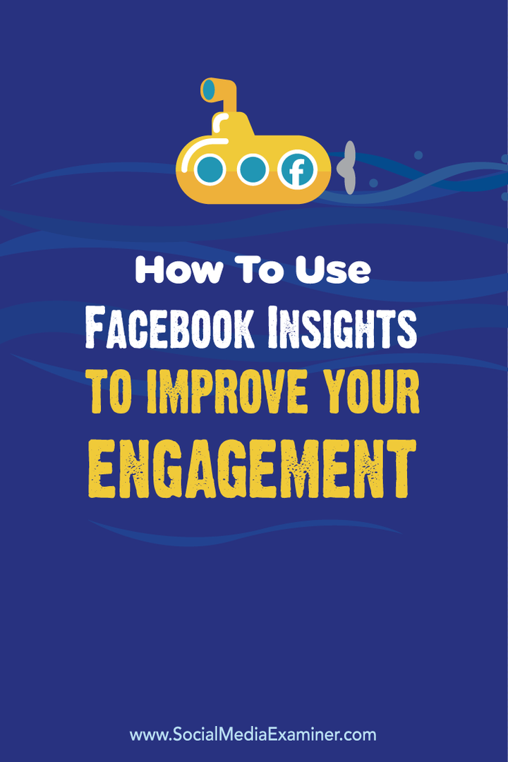 كيفية استخدام رؤى facebook لتحسين مشاركتك