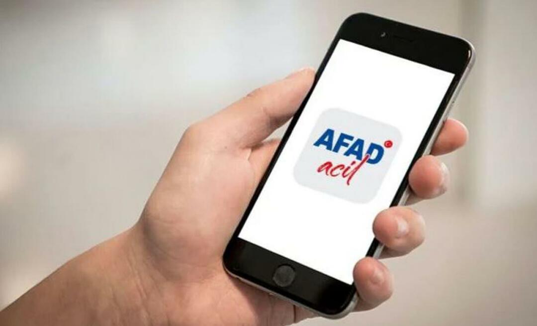 ما هو تطبيق AFAD للمكالمات الطارئة؟ ماذا يفعل تطبيق مكالمات الطوارئ AFAD؟