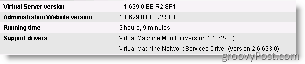 تحديث Microsoft Virtual Server 2005 R2 SP1 [تنبيه الإصدار]