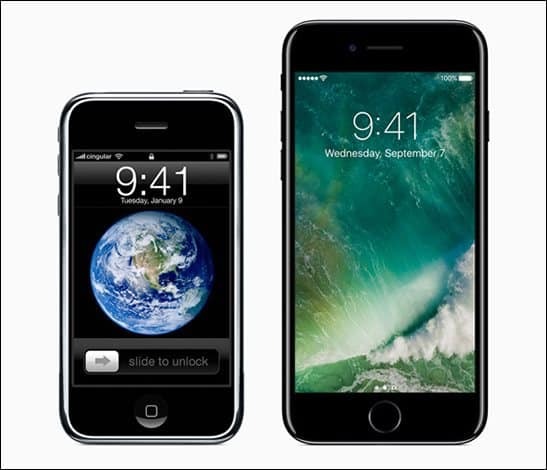 iPhone ، الذكرى العاشرة ، Apple ، الهاتف الذكي
