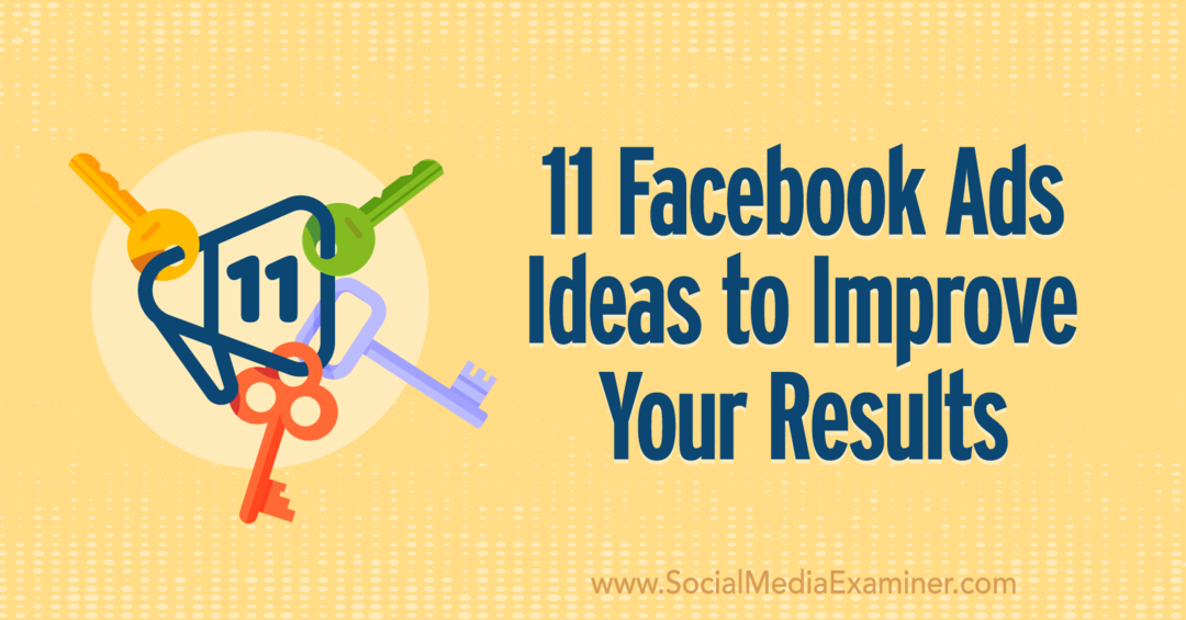11 فكرة لإعلانات Facebook لتحسين نتائجك بواسطة Anna Sonnenberg على أداة فحص وسائل التواصل الاجتماعي.