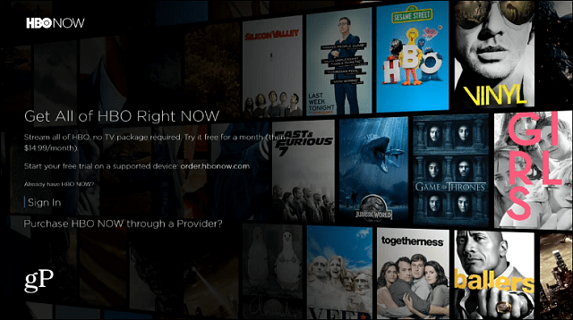 HBO Now تطبيق Xbox