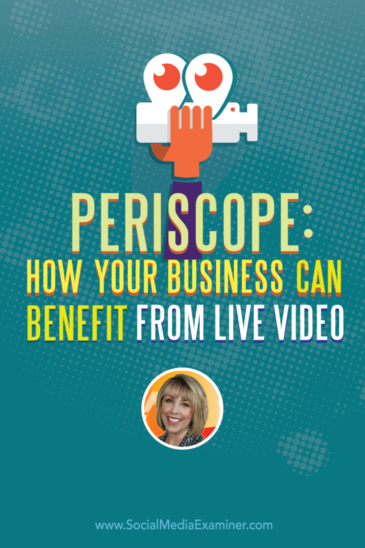 Periscope: كيف يمكن لعملك الاستفادة من الفيديو المباشر: ممتحن وسائل التواصل الاجتماعي