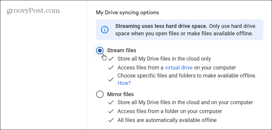 أضف Google Drive إلى File Explorer