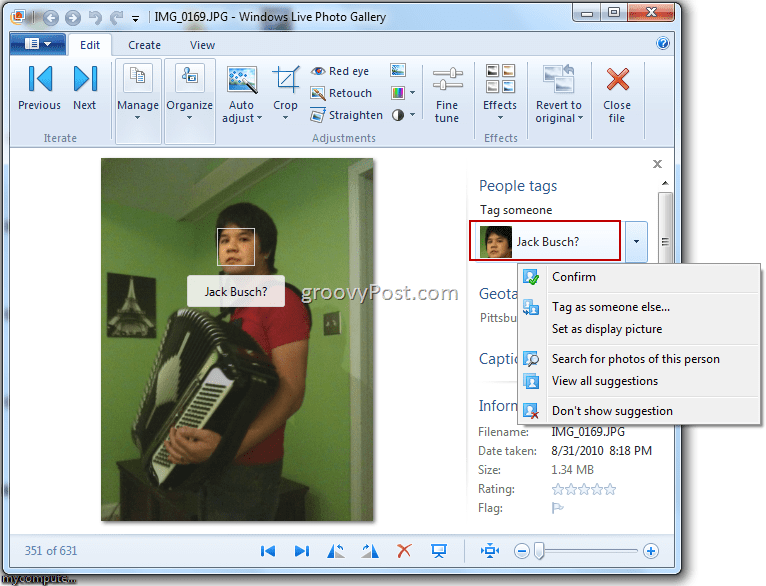 مراجعة معرض صور Windows Live 2011 (الموجة 4)