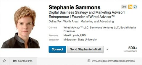 ستيفاني sammons الملف الشخصي LinkedIn