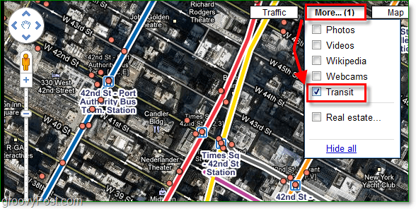 التقط مترو أنفاق NYC باستخدام خرائط Google [groovyNews]