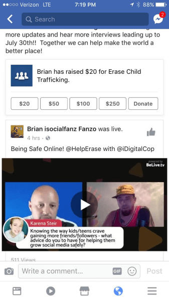 يعرض Facebook الآن تنبيهات حول التبرعات الخيرية في موجز الأخبار والإشعارات.