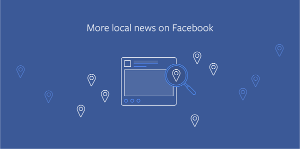 يعطي Facebook الأولوية للأخبار والمواضيع المحلية التي لها تأثير مباشر عليك وعلى مجتمعك في موجز الأخبار.
