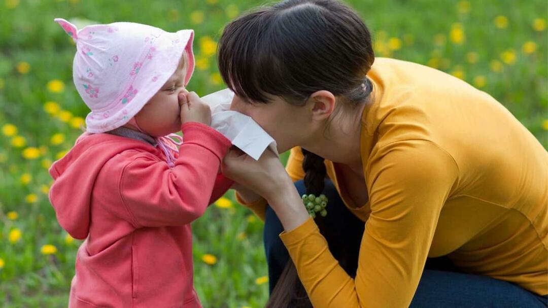 ما الفرق بين الحساسية الموسمية ونزلات البرد عند الأطفال؟