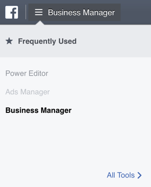 يجب أن يكون لديك حساب Business Manager لاستخدام أحداث Facebook دون اتصال.