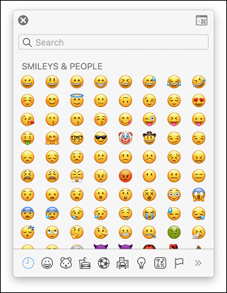 تمكين لوحة المفاتيح maco emoji