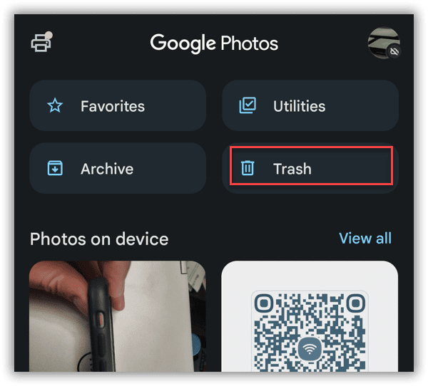 استعادة الصور المحذوفة على Android