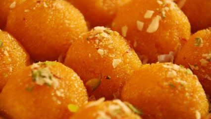 كيف تصنع حلوى بيزان لادو؟ الحلوى الأكثر عملية للمطبخ الهندي