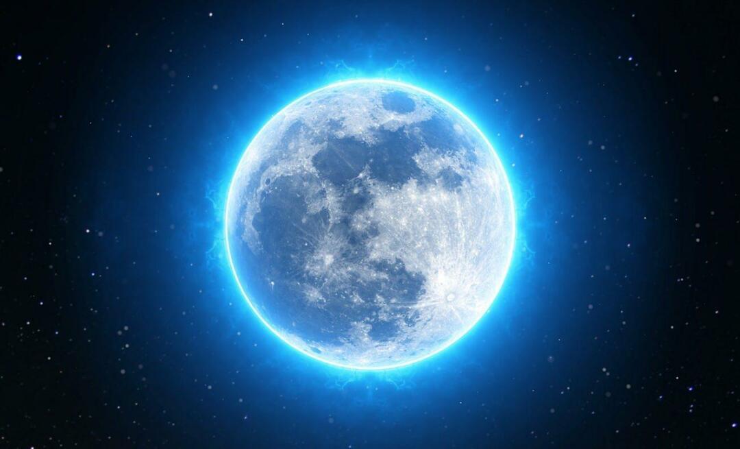 ما هو القمر الأزرق؟ متى سيحدث القمر الأزرق؟ هل يمكن رؤيته من تركيا؟ 