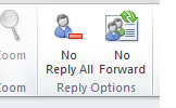 كيفية منع الرد على الكل في Outlook 2010