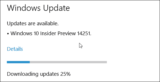معاينة Windows 10 Insider 14251