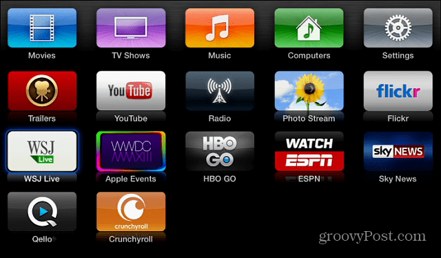 تطبيقات قناة جديدة Apple TV