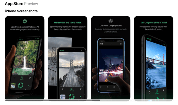 استخدم Spectre لإنشاء صور مذهلة ذات تعريض ضوئي طويل باستخدام جهاز iPhone الخاص بك.