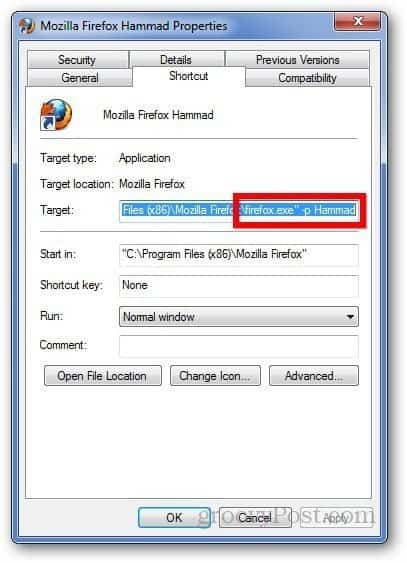 ملفات Firefox 7