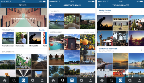 يقدم Instagram ميزة بحث واستكشاف جديدة