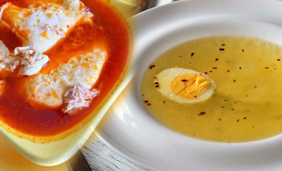 كيفية صنع حساء البيض؟ وصفة حساء البيض الشهيرة من سيليفري!