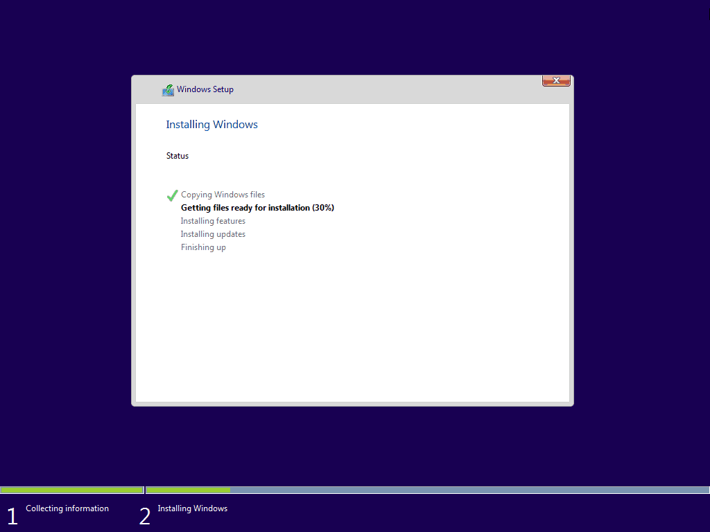 10 تثبيت Windows 10 Clean Install